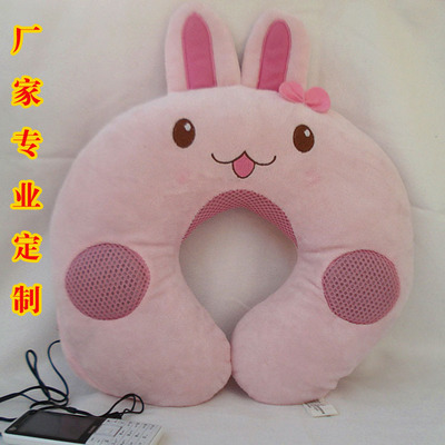 【深圳厂家定制 午睡音乐枕 音乐枕卡通U型音乐枕 厂家来图定做】价格,厂家,图片,靠垫、抱枕,深圳市熊爸爸玩具礼品-